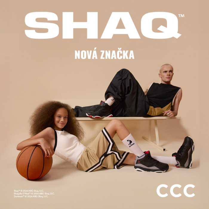 NOVÁ ZNAČKA SHAQ v CCC